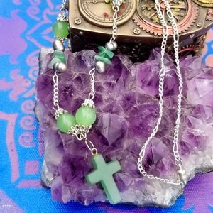 Handmade gemstone necklace